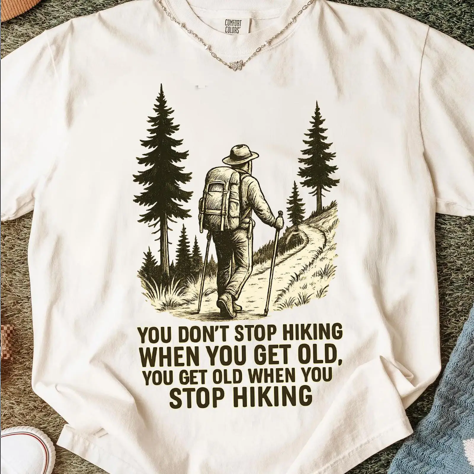 Outdoor Adventure Quotes - Kaos Kutipan Lucu 'Anda Tidak Akan