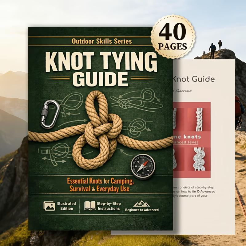 Buku Panduan Mengikat Simpul E - Outdoor Adventures ulasan dan harga