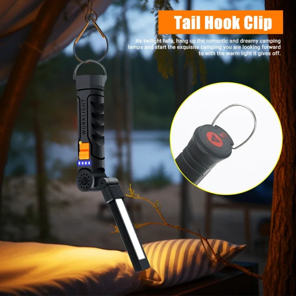 Senter LED COB Portabel Senter - Outdoor Adventures ulasan dan harga