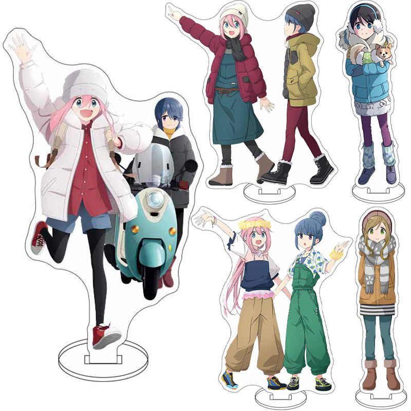 16CM Anime ‌ Figur Yuru Camp R - Outdoor Adventures ulasan dan harga