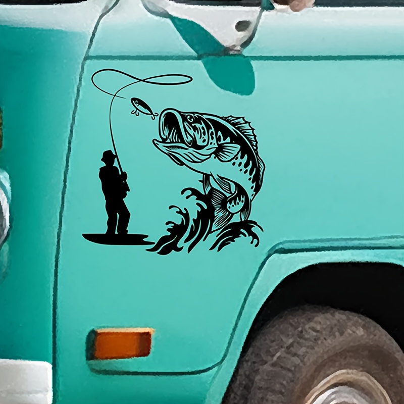 Stiker Van Camper Pemancing 20 - Outdoor Adventure Rv ulasan dan harga