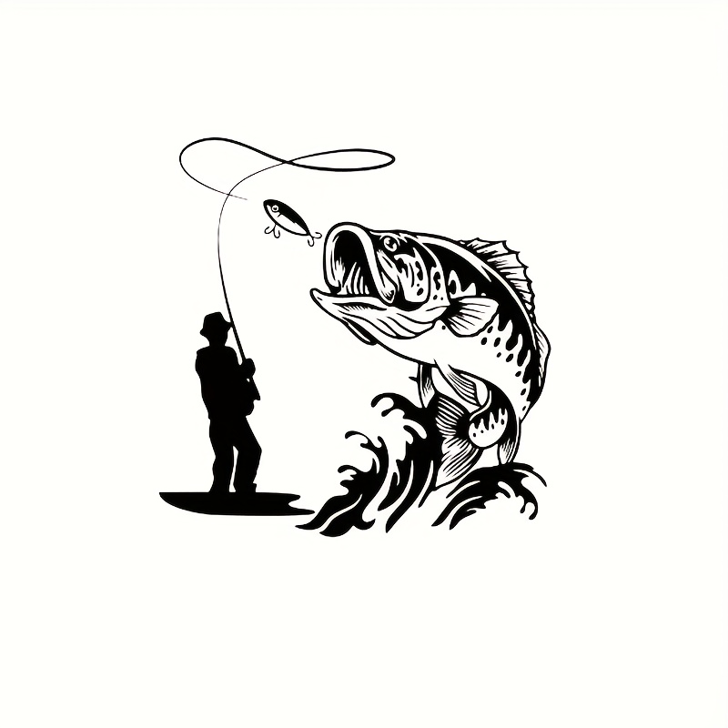 Stiker Van Camper Pemancing 20 - Outdoor Adventure Rv ulasan dan harga