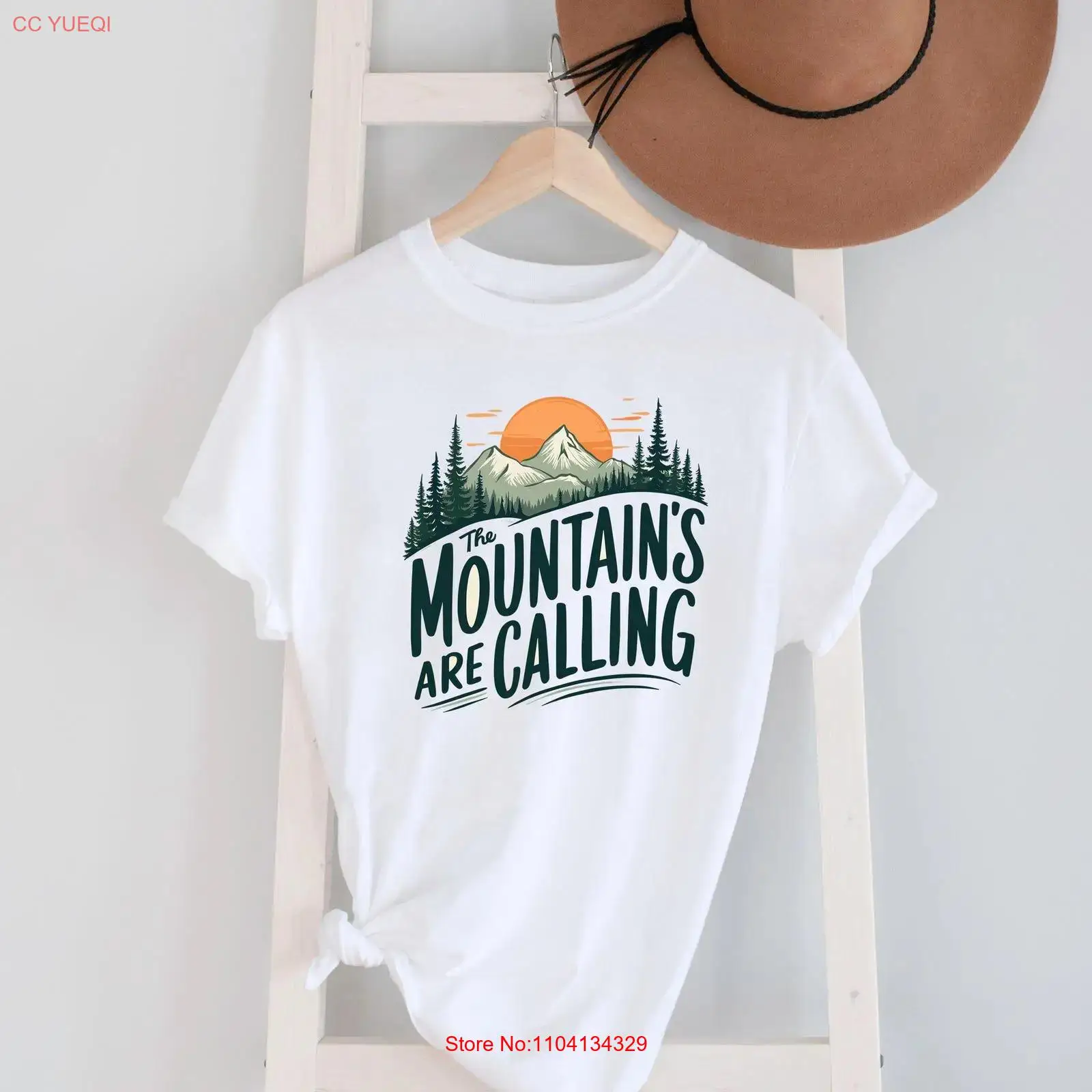 Kaos Landscape dengan Kutipan  - Outdoor Adventure Quotes ulasan dan harga
