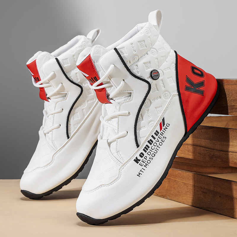 Sepatu Boots Pria High-Top, La - Outdoor Adventures ulasan dan harga