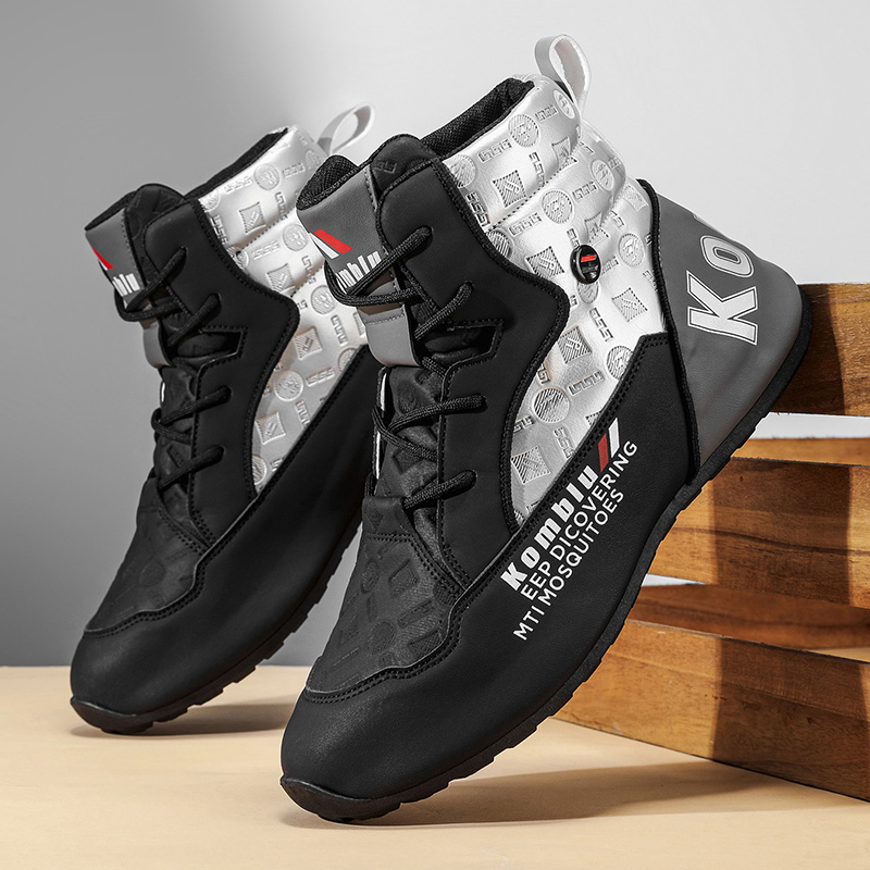 Sepatu Boots Pria High-Top, La - Outdoor Adventures ulasan dan harga