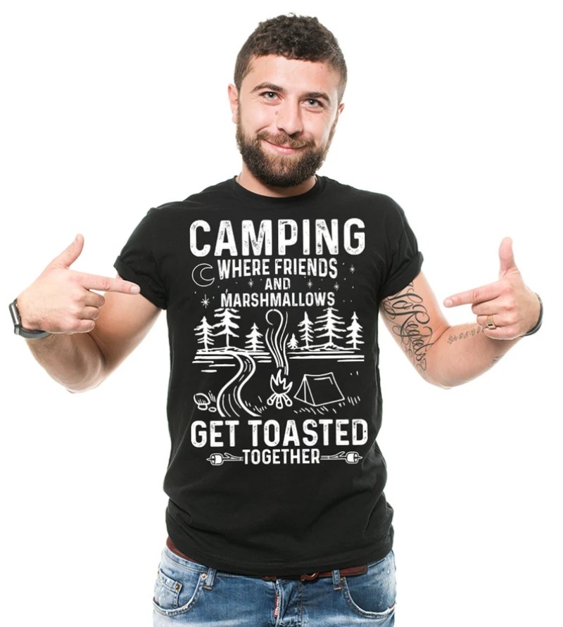 Kaos Pria Pendek dengan Cetaka - Outdoor Adventure Quotes ulasan dan harga