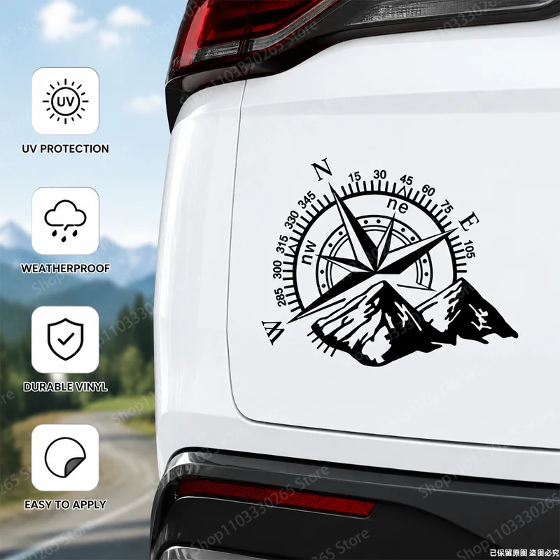 Stiker Otomatis Kompas Gunung  - Outdoor Adventure Rv ulasan dan harga