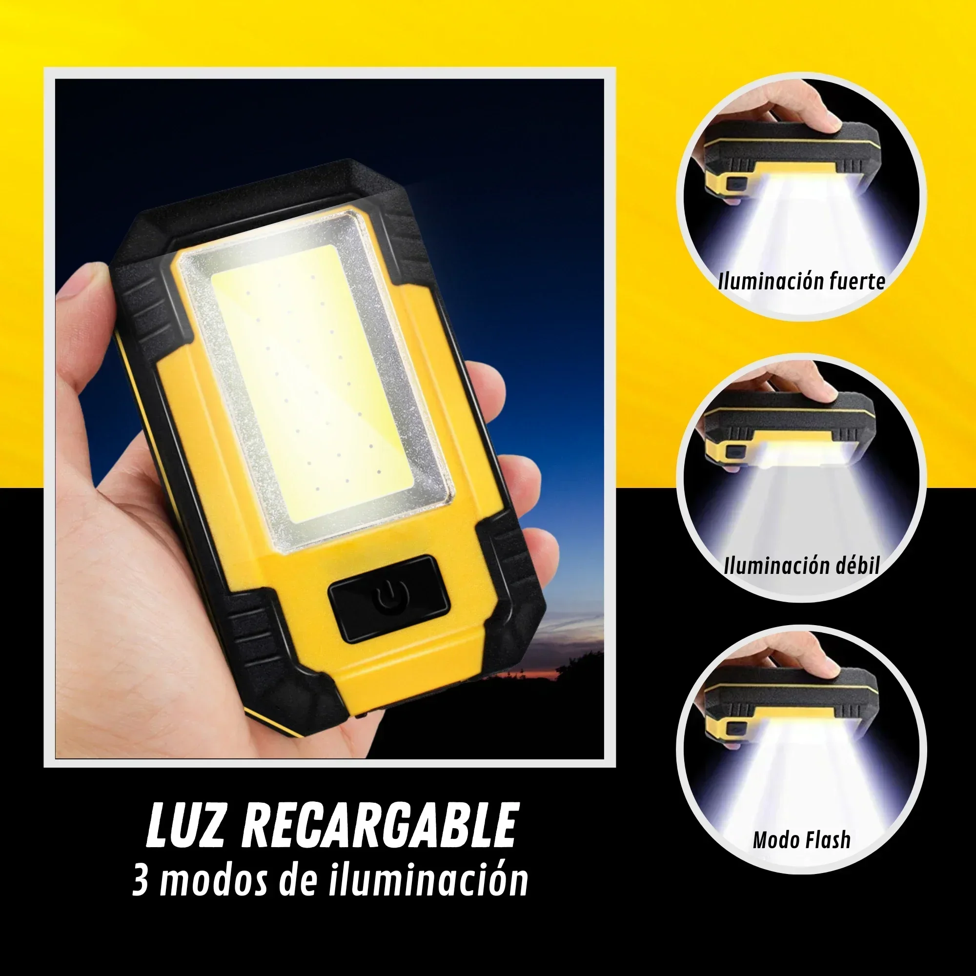 Lampu Kerja Portabel 4000mAh I - Outdoor Adventures ulasan dan harga