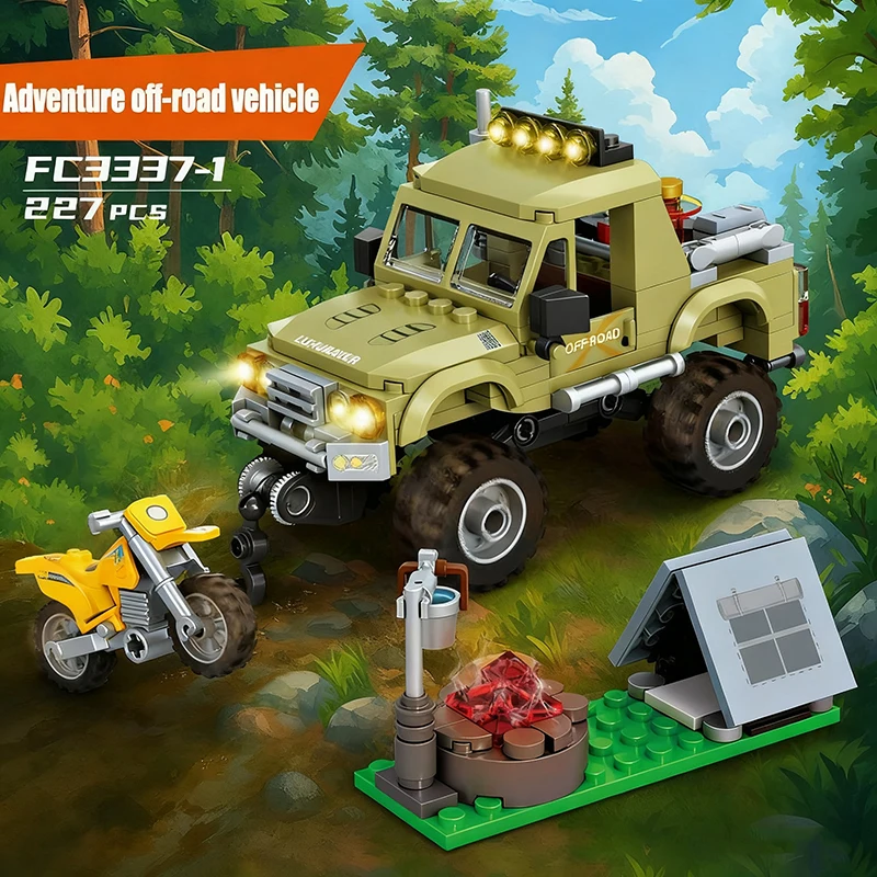 Set Blok Bangunan Petualangan  - Outdoor Adventure Toys For Kids ulasan dan harga