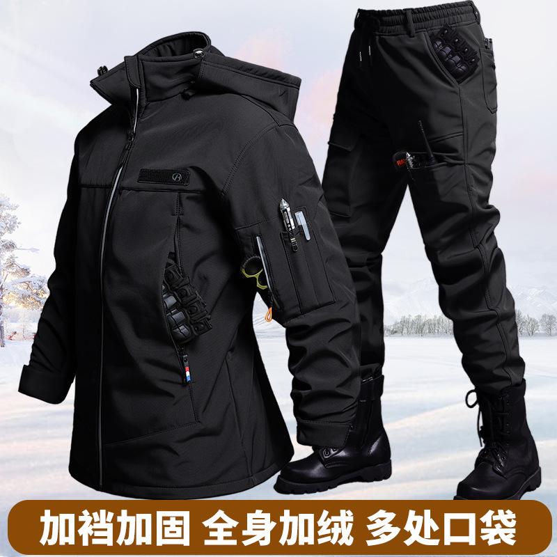 Set Jaket dan Celana Taktis An - Outdoor Adventures ulasan dan harga