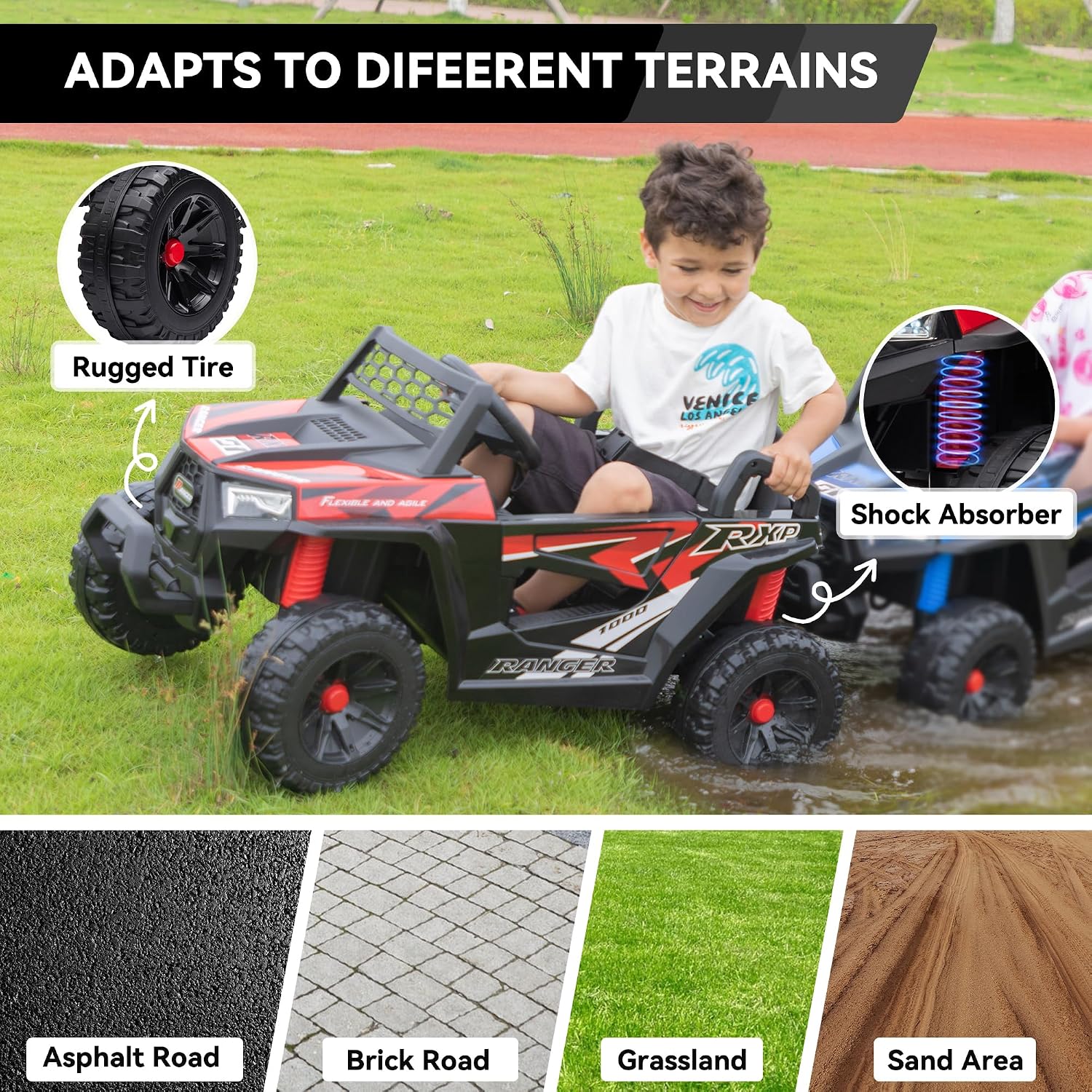 Mobil Mainan Listrik 4 Roda Be - Outdoor Adventure Toys For Kids ulasan dan harga